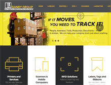 Tablet Screenshot of danbygroup.com